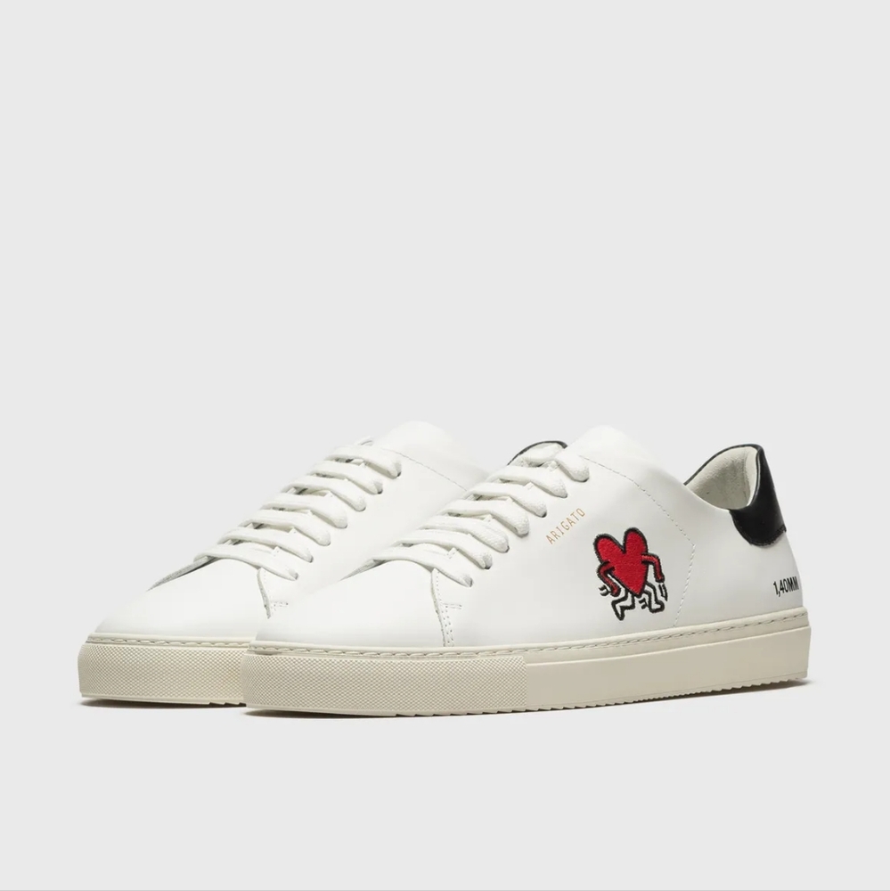 Axel Arigato Keith Haring Leather Sneakers (7.5)